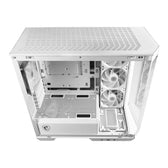 Obudowa MSI MAG PANO M100R PZ WHITE M-ATX Micro Tower z oknem, bez zasilacza