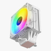 Chłodzenie CPU Rampage  OCTAGONC70-WHITE  LGA1700/AM5 LCD wentylator infinity 120mm ARGB biały PWM
