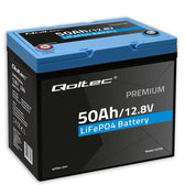 Akumulator LiFePO4 Qoltec Litowo-Żelazowo-Fosforanowy | 12.8V | 50Ah | 640Wh | BMS