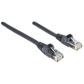 PatchCord 100% miedź Intellinet Cat.6 UTP, 0,5m, czarny