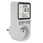 Miernik energii GreenBlue GB364 E, watomierz, typ E, 220-240V AC, 50Hz, max. obciążenie 16A, IP20, wbudowana bateria