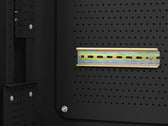 Szafa instalacyjna Rack Wisząca 19" 6U+3U 540x200 Niskoprofilowa Czarna Lanberg (złożona)