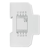 Miernik zużycia enrgii Qoltec na szynę DIN | Trójfazowy elektroniczny licznik | 400V | 100A | LCD | 4P