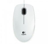 Mysz przewodowa Logitech B100 optyczna biała
