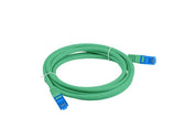 Patchcord Lanberg S/FTP kat.6A 0,5m LSZH CCA fluke passed zielony
