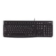 Klawiatura przewodowa Logitech K120 USB US czarna