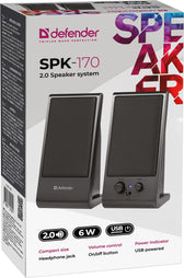 Głośniki Defender SPK-170 2.0 6W USB