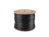 Kabel FTP Lanberg kat. 5e 305m drut Outdoor CU czarny