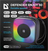 Głośnik Defender Enjoy 30 Bluetooth 5W BT/LED/USB/TF/MP3