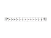 Patch panel pusty Lanberg PPKS-1248-S 24 port 1U 19" do modułów keystone szary