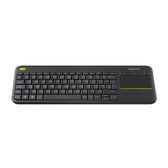 Klawiatura bezprzewodowa Logitech K400 Plus czarna