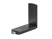 Karta sieciowa bezprzewodowa WIFI Lanberg USB 3.0 AX3000 Tri-band 2 wewnętrzne anteny