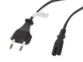 Kabel zasilający Lanberg CEE 7/16 -> IEC 320 C7 EURO (radiowy) 3m czarny