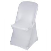 Pokrowiec na krzesło cateringowe GreenBlue GB374 biały 88x50x45cm, Spandex