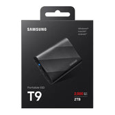 Dysk SSD zewnętrzny Samsung T9 Portable 2TB (2000/1950 MB/s) USB 3.2 Black