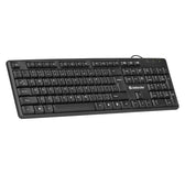 Klawiatura przewodowa Defender ELEMENT HB-520 USB czarna