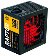 Zasilacz ATX Rebeltec RAPTOR 800W, BRONZE 80+, Single Rail, DC-DC