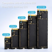 Stacja dokująca Qoltec dysków SSD M.2 NVMe | PCIe