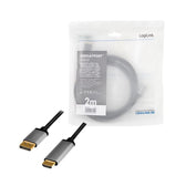 Kabel adapter LogiLink CDA0107 DisplayPort 1.2 - HDMI, 2m