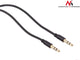 Kabel audio Maclean MCTV-816 miniJack 3,5mm (M) - miniJack 3,5mm (M), 3m czarny