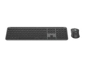 Zestaw bezprzewodowy klawiatura + mysz Logitech Signature Slim MK950 grafitowy