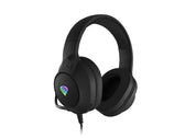 Słuchawki z mikrofonem Genesis Neon 213 RGB nauszne czarne