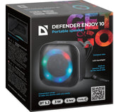 Głośnik Defender Enjoy 10 Bluetooth 3W BT/LED