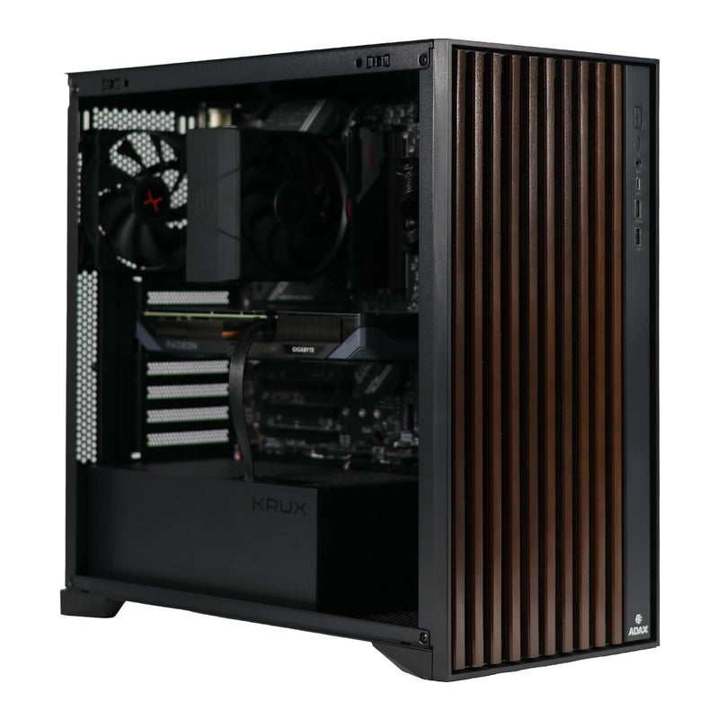 Komputer ADAX DRACO RAVEN WXIHC14600KF i5-14600KF/B760/DDR5-16GB/1TB/RX9060XT-8GB/Wi-Fi/BT/W11Home