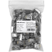Wtyk QOLTEC złącze modularne RJ45 | CAT6 | FTP | Pozłacane styki | 100 sztuk