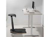 Krzesło biurowe Maclean MC-872 ergonomiczne z matą przeciwzmęczeniową regulacja wysokości 615~1180mm