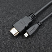 Kabel Qoltec HDMI v1.4 | Micro HDMI | High speed | 4K | 30Hz | GOLD | 3m