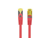 Patchcord Lanberg FTP kat.6A 0.5m LSZH CU fluke passed czerwony