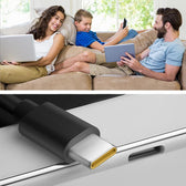 Ładowarka sieciowa Qoltec GaN POWER PRO | 1xUSB-C | 65W | 5-20V | 3-3.25A | Czarna