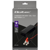 Ładowarka Qoltec do AGM GEL STD | Prostownik 24V 2A 48W