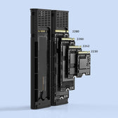 Obudowa/kieszeń Qoltec na dysk M.2 SSD | SATA | NVMe | USB-C | DUAL 2 x 2TB