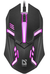 Mysz przewodowa Defender CYBER MB-560L 1200dpi 3P czarna