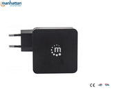 Zasilacz sieciowy Manhattan Power Delivery 230V USB-C, 45W USB-A 5V