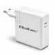 Ładowarka sieciowa Qoltec 96W | USB-C 3.0 | 5-20V | 3-4.8A
