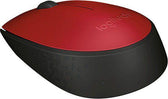 Mysz bezprzewodowa Logitech M171 optyczna czerwona