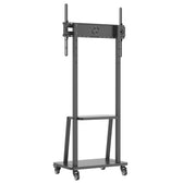 Stojak mobilny Techly 32''-70'', 70 kg, półka AV, PIVOT