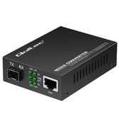 Switch niezarządzalny Qoltec Dwukierunkowy Media Konwerter 1x RJ45 1x SFP | 1000Mb/s | 5V