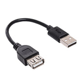 Przedłużacz USB 2.0 Akyga AK-USB-23 USB A(M) - A(F) 0,15m czarny