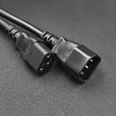 Kabel zasilający Qoltec IEC C13/C14 | 3x1.0mm2 | 1.8m