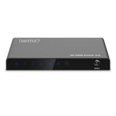 Przełącznik/Switch DIGITUS HDMI 3x1, 8K/60Hz (4:4:4) z HDR, 48 Gbps, HDCP 2.3