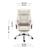 Fotel biurowy Mark Adler Boss 6.0 Beige