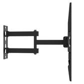 Uchwyt do TV Maclean MC-191 max VESA 400x400, 32-55", do 30kg, czarny, reg. pochyłu +2°~-10° i obrotu +90°~-90°