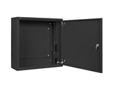 Szafa instalacyjna Rack Wisząca 19" 6U+3U 540x200 Niskoprofilowa Czarna Lanberg (złożona)