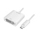 Adapter LogiLink UA0245A USB-C 3.1 - DVI 0,14m