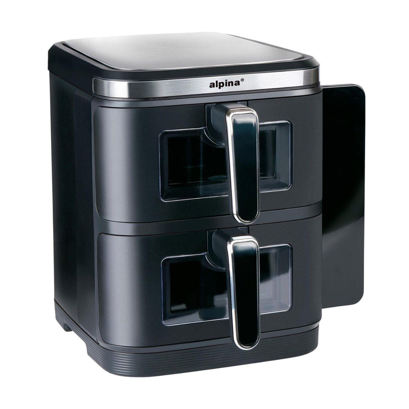 Air Fryer ALPINA 2x5,5l 2800w czarny