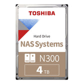 Dysk Toshiba N300 HDWG740EZSTC 4TB 3,5" 7200 512MB SATA III NAS RETAIL